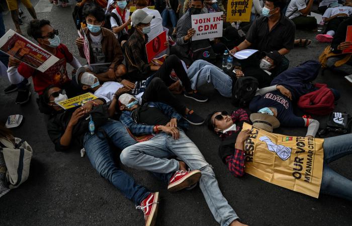 قتلى وجرحى بالتظاهرات ضد انقلاب ميانمار