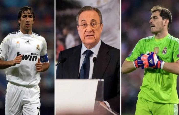 فلورنتينو بيريز يهين أسطورتي ريال مدريد!