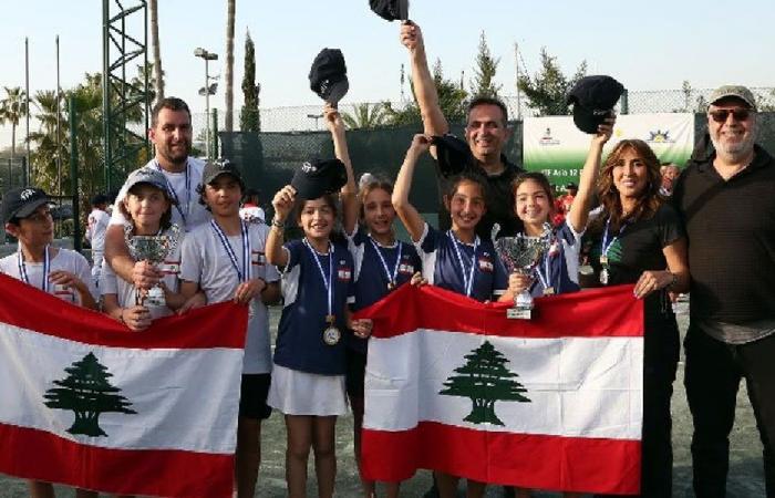 لبنان بطل غرب آسيا للاناث في التنس